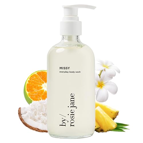 By Rosie Jane Body Wash - Hydrating with Organic Extracts, Repairs Skin Elasticity - 8 Fl Oz