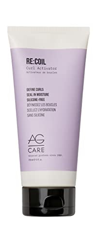 AG Care Re:Coil Curl Activator Cream - Nourishing, Frizz Control, Plant-Based - 6 Fl Oz