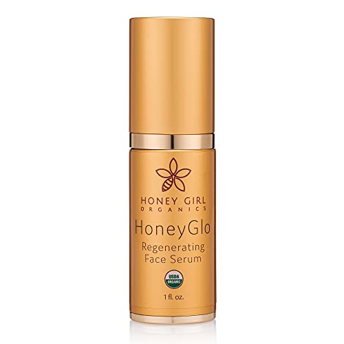 Honey Girl Organics Face Serum - Hydrating with Vitamin C & Beehive Ingredients - 1 oz