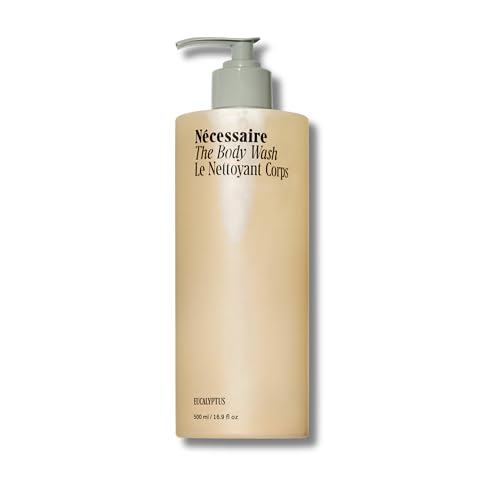 Nécessaire Body Wash - Nourishing Gel Cleanser with Niacinamide, Vitamins, Omega 6/9 - 16.9 fl oz