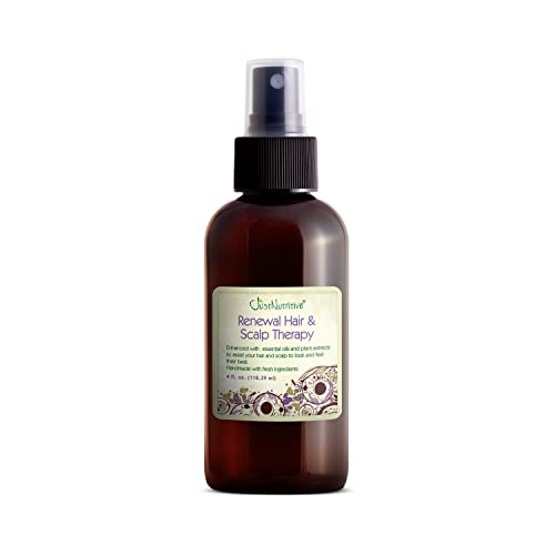 Just Nutritive Hair Loss Treatment - Strengthens Hair, Soothes Dry Scalp - 4 Fl Oz