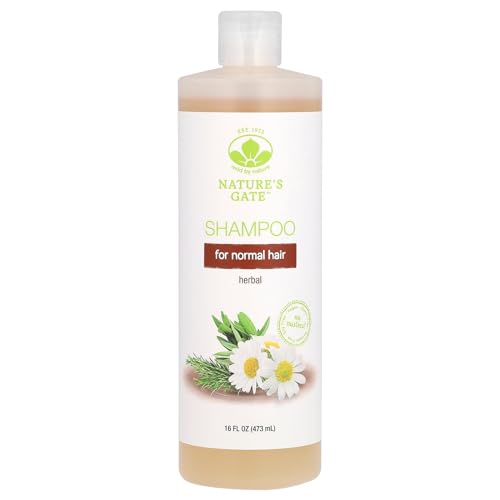 Mild by Nature Herbal Shampoo - Nourishing Herbal Blend, Vegan & Cruelty-Free - 16 fl oz