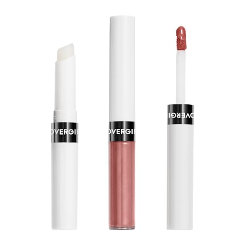 COVERGIRL Lipstick - 24-Hour Wear, Moisturizing Topcoat, Kiss-Proof Color - Dusty Blush, 1 Count