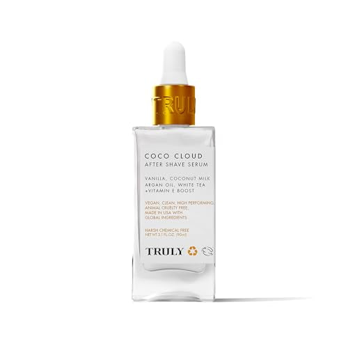 Truly Beauty Coco Cloud After Shave Oil - Alleviates Irritation & Ingrown Hairs - 3 Fl Oz