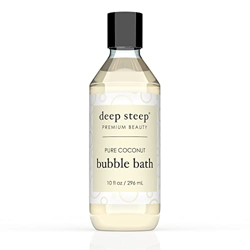 Deep Steep Bubble Bath - Soothing Shea Butter, Hydrating Coconut & Argan Oil - 10oz