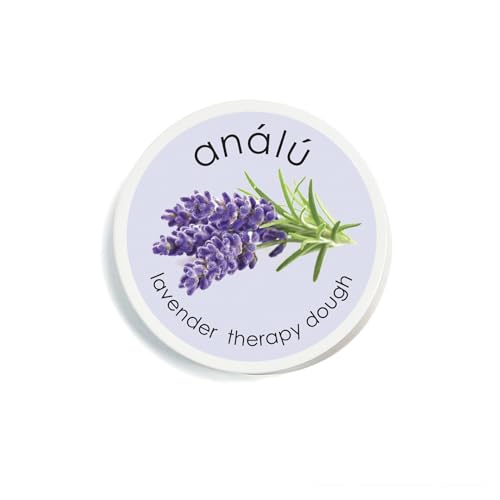 Analu Lavender Therapy Dough - Natural Stress Relief, Aromatherapy & Sensory Play - 1 Pack