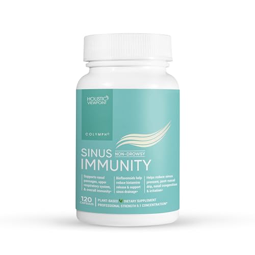 CoLymph® Sinus Immunity Supplement - Supports Sinus Health & Immune Response - 120 Vegan Capsules