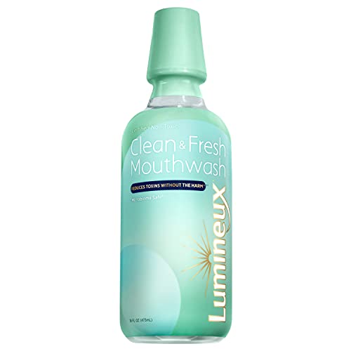 Lumineux Complete Care Mouthwash - Fresh Breath, Non-Toxic, Fluoride-Free, 16 Oz