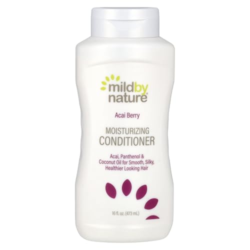 Mild By Nature Acai Berry Conditioner - Antioxidant-Rich, pH Balanced, 16 fl oz