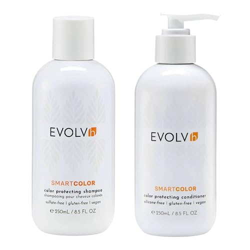 EVOLVh Hair Care Bundle - Supreme Color Retention, Vegan & Non-Toxic - 8.5 fl oz Each