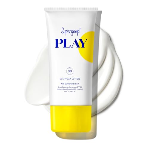 Supergoop! PLAY Everyday SPF 30 Lotion - Hydrating, Broad Spectrum, No White Cast - 5.5oz