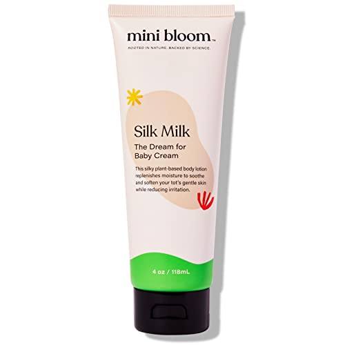 Mini Bloom Baby Lotion - Moisturizing Silk Milk with Apricot Oil & Aloe, Hypoallergenic - 4 oz