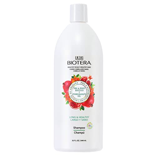 Biotera Strengthening Shampoo - Supports Long Hair Growth, Microbiome Friendly, Vegan - 32 Fl Oz