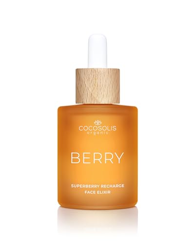 COCOSOLIS BERRY Face Serum - Nourishing Elixir with Organic Oils, Vitamin E - 30ml