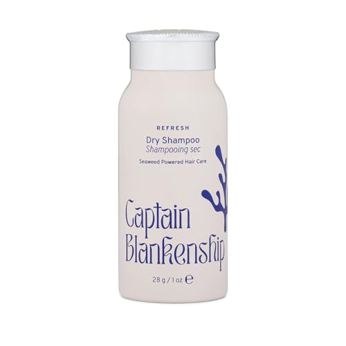 Captain Blankenship Dry Shampoo Powder - Oil Absorbing, Volume Boosting, Organic - 1.2oz