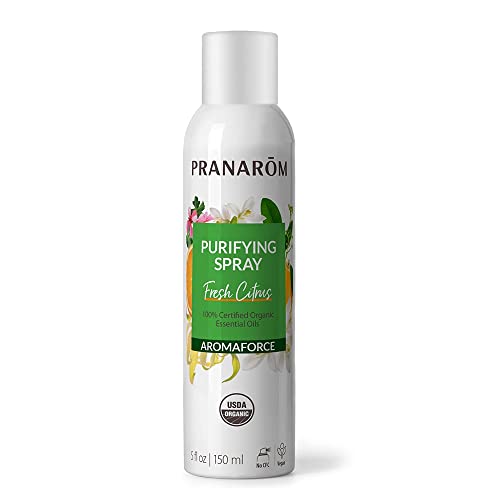 Pranarom Air Freshener Spray - Purifies Air with Organic Citrus Essential Oils - 150ml