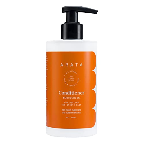 Arata Hair Conditioner - Intensive Moisture, Ayurvedic Extracts, Vegan - 10 Fl Oz