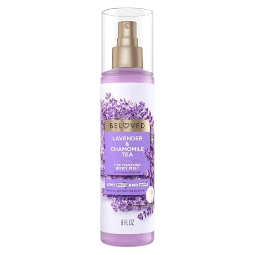 Beloved Body Mist - Hydrating Lavender & Chamomile, 96% Naturally Derived - 8oz