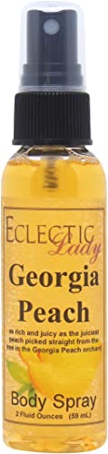 Georgia Peach Body Mist - Hydrating, Paraben-Free, Handcrafted Fragrance for Daily Use - 2oz