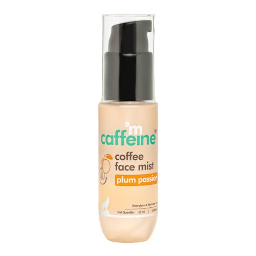 mCaffeine Hydrating Coffee Face Mist - Energizes & Tones, Alcohol-Free, 50ml