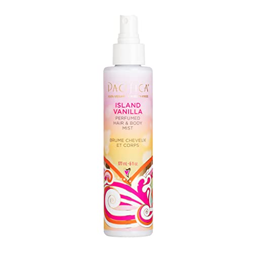 Pacifica Beauty Body Mist - Long-Lasting Warm Vanilla Scent, Natural Oils, Alcohol-Free - 8oz