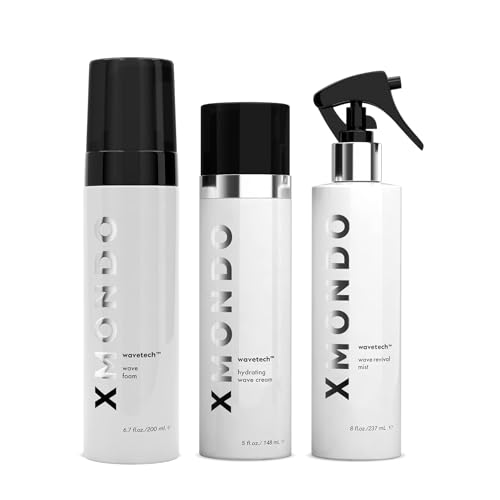 XMONDO Hair Care Bundle - Defined Waves, Deep Hydration & Frizz Control - 3pc Set