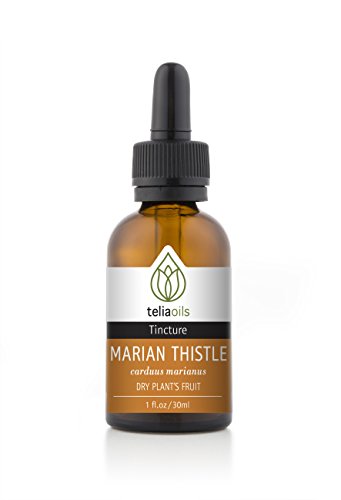 Organic Milk Thistle Liquid Extract - Rapid Absorption, Gluten-Free, Non-GMO - 1 Oz / 30 Ml