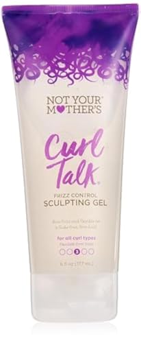Not Your Mother's Curl Talk Hair Gel - Anti-Frizz, Flexible Hold, Flake-Free - 6 Fl Oz