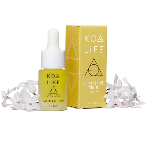 KOA LIFE Rosehip Face Oil - Anti-Aging, Organic & Vegan, Nourishes All Skin Types - 1oz