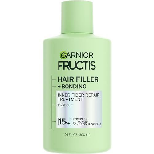 Garnier Fructis Hair Treatment - Deep Bond Repair, Vegan Formula, 10.1 Fl Oz