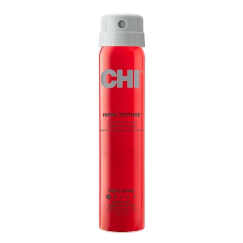 CHI Infra Texture Hair Spray - Enhances Shine & Movement, Sulfate & Paraben-Free - 2.6 Oz