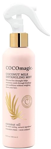 Cocomagic Coconut Milk Hair Detangler - Extra Moisturizing, Non-Greasy, Paraben Free - 8 oz