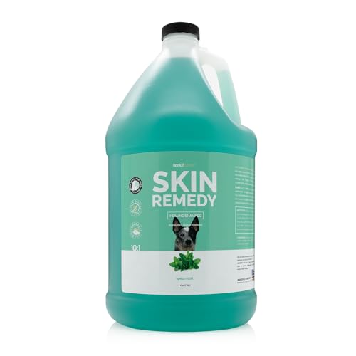 Bark 2 Basics Dog Shampoo - Natural Skin Relief, Moisturizes & Deodorizes - 1 Gallon