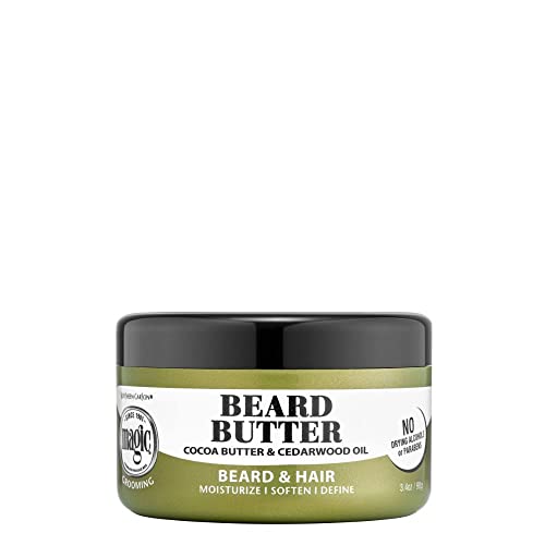 SoftSheen-Carson Men's Grooming Beard Butter - Moisturizes & Softens with Cocoa Butter - 3.5oz