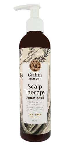 Griffin Remedy Scalp Therapy Conditioner - Nourishes Hair, Soothes Itchy Scalp - 12oz