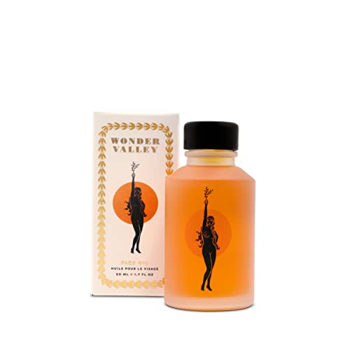 Wonder Valley Face Oil - Hydrates & Balances Combination Skin, Vegan & Cruelty-Free - 1.7 fl oz