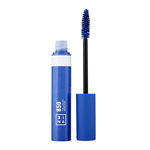 3INA The Color Mascara - Blue Volume & Definition, Vegan & Cruelty Free - 0.47 Fl. Oz