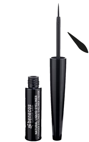 BENECOS Liquid Eyeliner - Long-Lasting Color, Gentle on Sensitive Skin - 3 ML