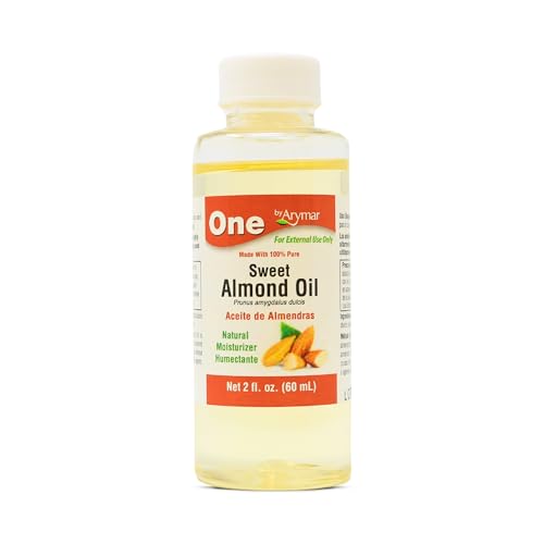 Arymar Almond Oil Blend - Deeply Moisturizing for Skin & Hair, Aromatherapy Benefits - 2oz