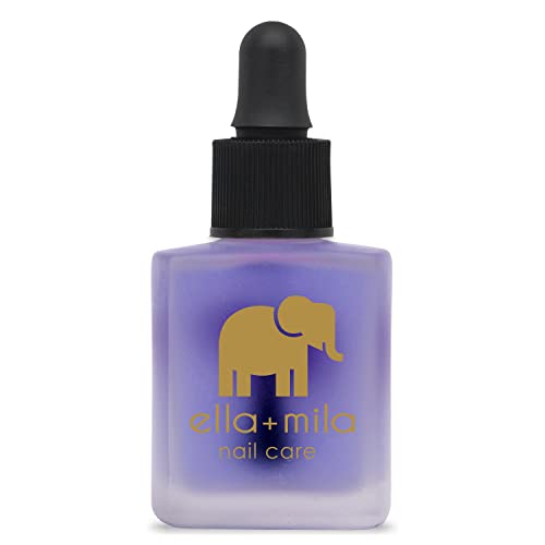 ella+mila Premium Cuticle Oil - Nourishes & Repairs Weak Nails, Lavender & Vitamin E - 0.45 fl oz