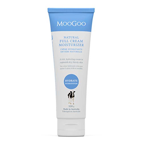 MooGoo Full Cream Moisturizer - Deep Hydration for Very Dry Skin, Natural Ingredients - 250ml