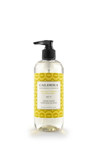 Caldrea Hand Soap - Cleanses with Aloe & Olive Oil, Citrus & Juniper Scent - 10.8 fl oz