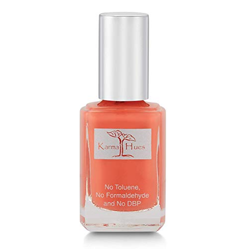 Karma Organic Nail Polish - Nourishing, Vegan, Non-Toxic, Fast-Drying, Terra Cotta - 15ml