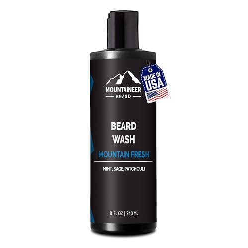 Mountaineer Brand Beard Wash - Hydrating & Detangling, Natural Ingredients - 8oz