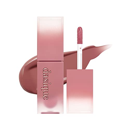 dasique Cream De Rose Tint - Velvet Matte Lip & Cheek Stain, Vegan with Rose Water - 13 Mauve Taupe