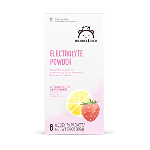 Mama Bear Hydration Powder Packets - Restore Electrolytes, Strawberry Lemonade - 6 Count