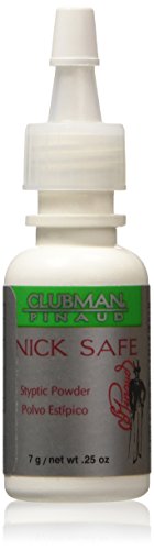 Clubman After Shave Balm - Stops Bleeding, Sting-Free Healing for Razor Nicks - 0.25 oz