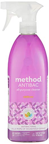 Method Disinfectant Spray - Kills 99.9% Germs, Fresh Wildflower Scent - 28 Fl Oz