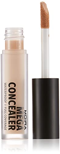 Moira Beauty Mega Waterproof Concealer - Long-lasting, Vegan, Cruelty-Free - 100, Vanilla