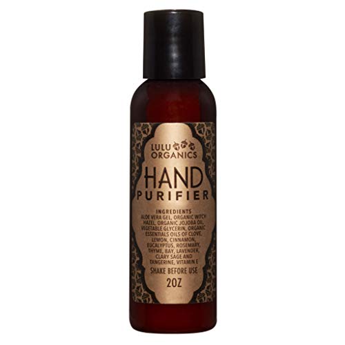 Lulu Organics Hand Purifier - Organic Oil Blend, No Synthetic Fragrance - 2 oz